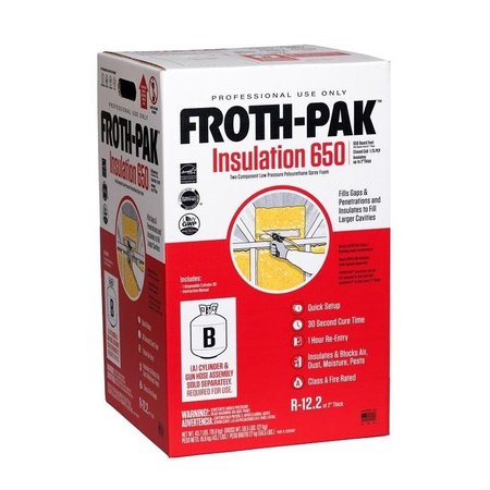 Dupont FrothPak Series Foam Insulation Kit, 1188 lb 12031877